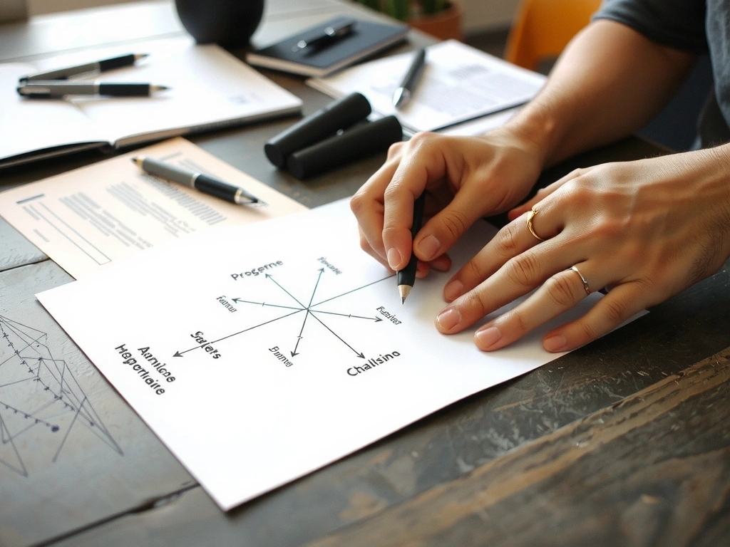Cartographie d'impact en cours